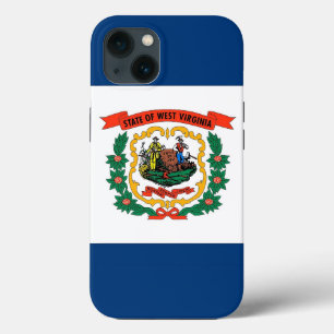 Patriotic Apple Case-Mate, West Virginia flag iPhone 13 Case