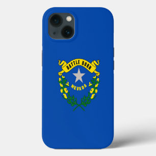 Patriotic Apple iPhone 13 Case-Mate, Nevada Flag Case