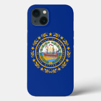 Patriotic Apple iPhone 13 Case-Mate, New Hampshire