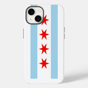 Patriotic Apple iPhone 14 Case-Mate, Chicago flag Case