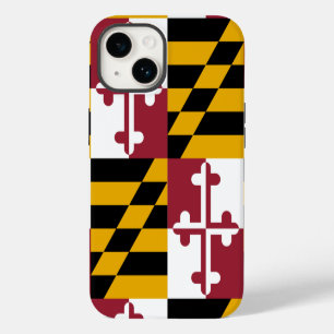 Patriotic Apple iPhone 14 Case-Mate, Maryland flag Case