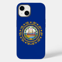Patriotic Apple iPhone 14 Case-Mate, New Hampshire