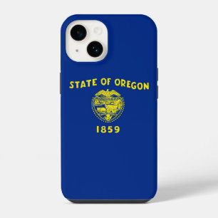 Patriotic Apple iPhone 14 Case-Mate, Oregon Flag Case