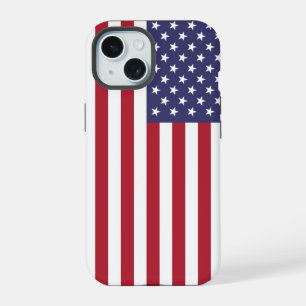 Patriotic Apple iPhone 15 Case-Mate with USA flag Case