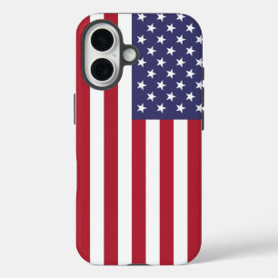 Patriotic Apple iPhone 16 Case-Mate with USA flag iPhone 16 Case