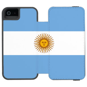 Patriotic Argentinian Flag Incipio Watson™ iPhone 5 Wallet Case