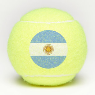 Patriotic Argentinian Flag Tennis Balls