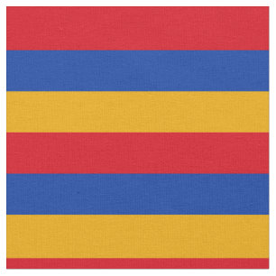 Patriotic Armenian Flag Fabric