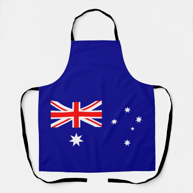 Patriotic Australian Flag Apron (Front)