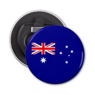 Patriotic Australian Flag Bottle Opener