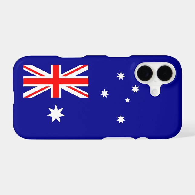 Patriotic Australian Flag Samsung Galaxy Case (Back Horizontal)