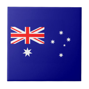 Patriotic Australian Flag Tile