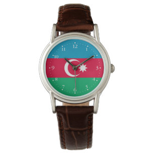 Patriotic Azerbaijan Flag Watch
