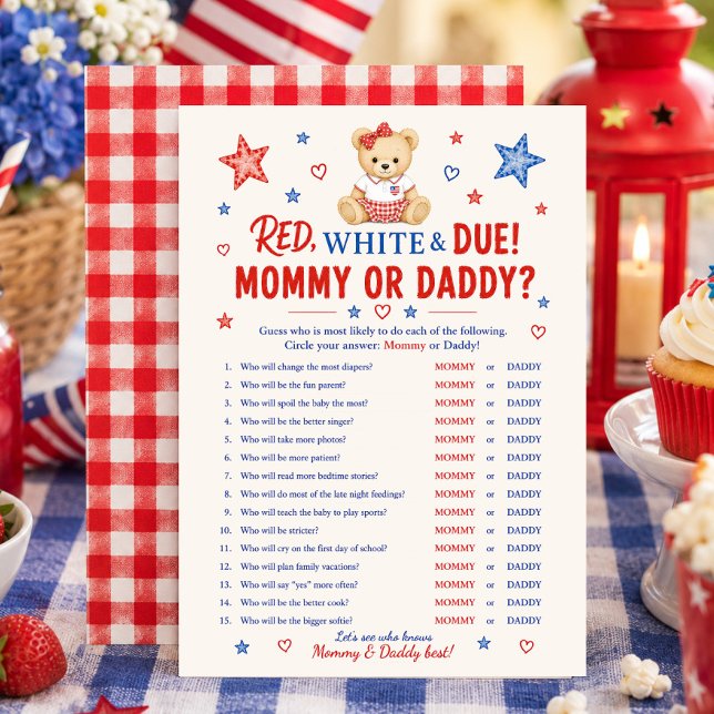 Patriotic Baby ABC Game Card (Creator Uploaded)
