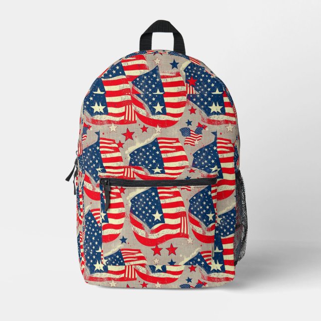 Patriotic Backpack 4  (Front)