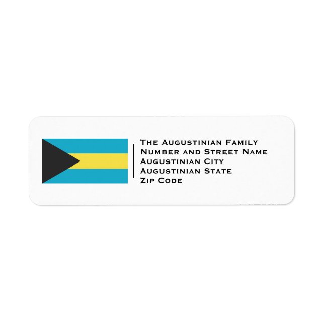 Patriotic | BAHAMAS Flag (Front)