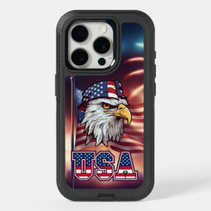 Patriotic Bald American Eagle 