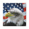Patriotic Bald Eagle American Flag