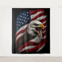 Patriotic Bald Eagle American FreeNation Design