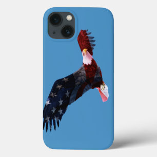 Patriotic Bald Eagle Flag iPad Air Case
