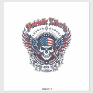 Patriotic Bandana Rocker Old Glory Music Rock Meta