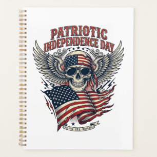 Patriotic Bandana Rocker Old Glory Music Rock Meta Planner