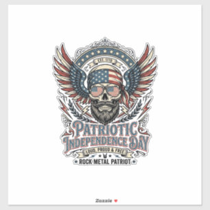 Patriotic Bandanna Rocker Old Glory Music Rock Met