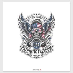 Patriotic Bandanna Rocker Old Glory Music Rock Met