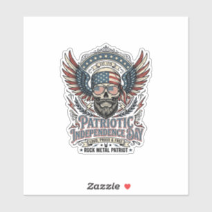 Patriotic Bandanna Rocker Old Glory Music Rock Met