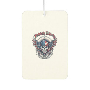 Patriotic Bandanna Rocker Old Glory Music Rock Met Car Air Freshener