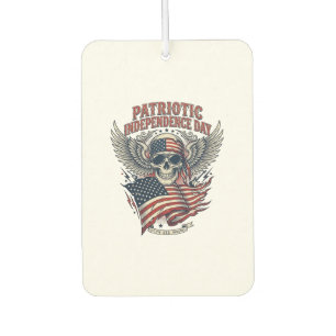 Patriotic Bandanna Rocker Old Glory Music Rock Met Car Air Freshener