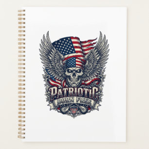 Patriotic Bandanna Rocker Old Glory Music Rock Met Planner