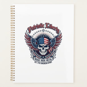 Patriotic Bandanna Rocker Old Glory Music Rock Met Planner