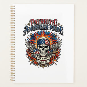 Patriotic Bandanna Rocker Old Glory Music Rock Met Planner