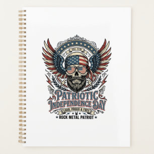 Patriotic Bandanna Rocker Old Glory Music Rock Met Planner