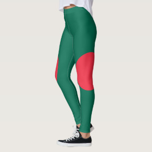 Patriotic Bangladeshi Flag Leggings
