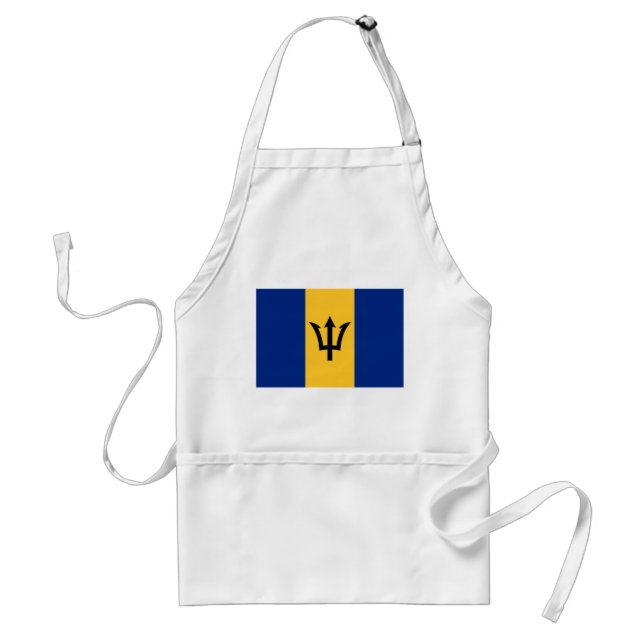Patriotic Barbados Flag Standard Apron (Front)