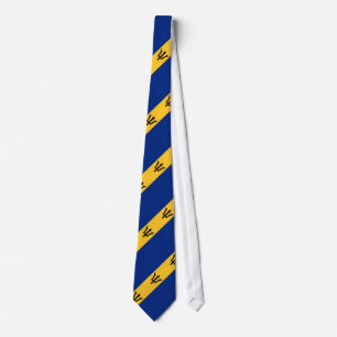 Patriotic Barbados Flag Tie