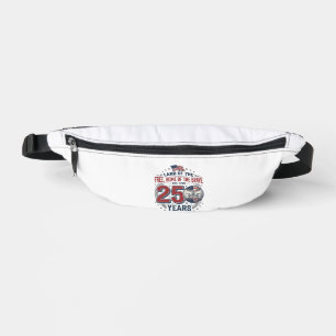 Patriotic Baseball 250 Years Vintage Shirt Design_ Bum Bags