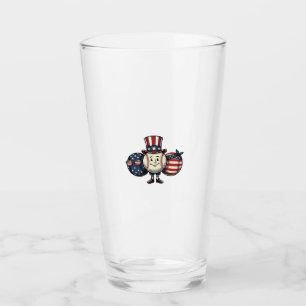 Patriotic Baseball Trio Vintage Vector Shirt_1 Glass