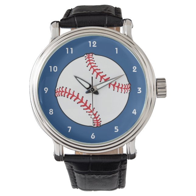 Patriotic Baseball Watch (Front)