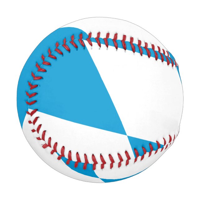 Patriotic baseball with flag of Bavaria (Front Left)