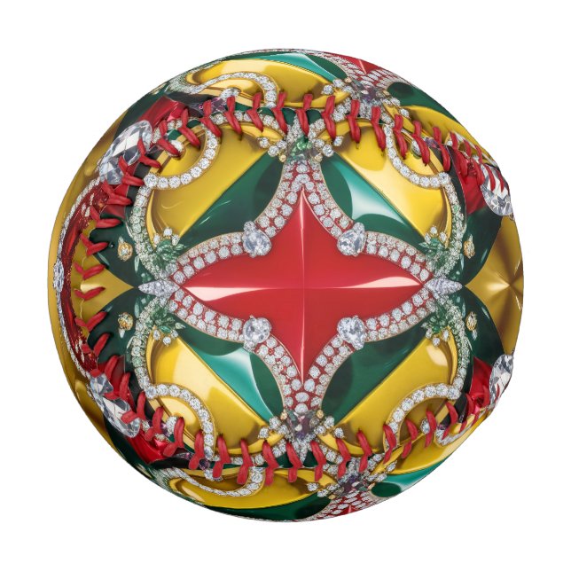 Patriotic baseball with Los Angeles Colours (Front Left)