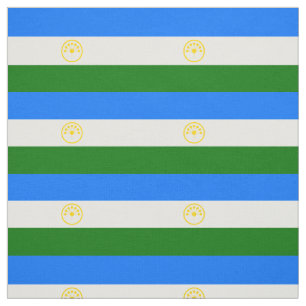 Patriotic Bashkortostan Flag Fabric
