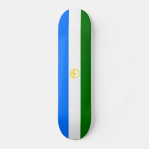 Patriotic Bashkortostan Flag Skateboard