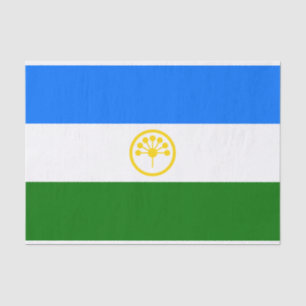 Patriotic Bashkortostan Flag Tissue Paper