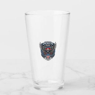 Patriotic Battle Hawk Patriotic Eagle & Hawk 4th o Glass