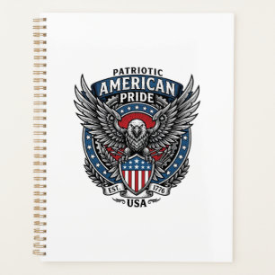 Patriotic Battle Hawk Patriotic Eagle & Hawk 4th o Planner