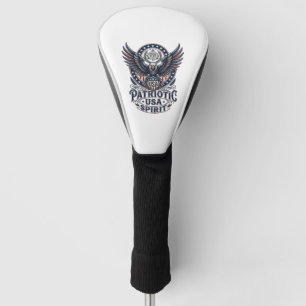 Patriotic Battle Hawk Patriotic Eagle & Hawk Ameri Golf Head Cover