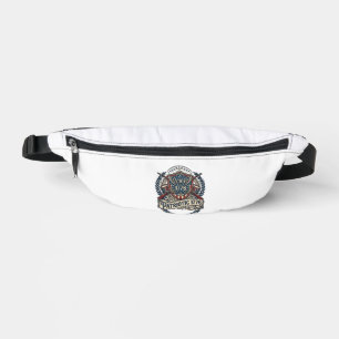 Patriotic Battle Shield 1776 Military Inspired Sym Bum Bags